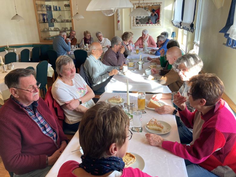 beim Kaffeetringen