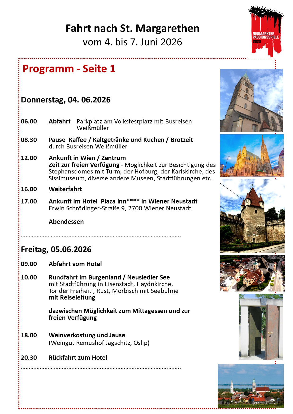 Fahrt nach St. Margarethen S1